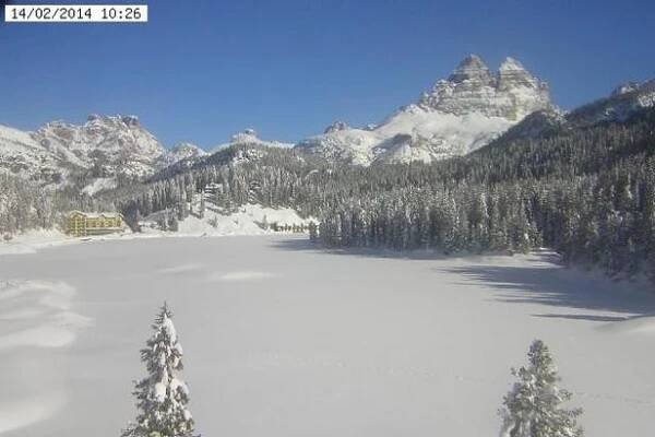 Sněhové zpravodajství Auronzo di Cadore
