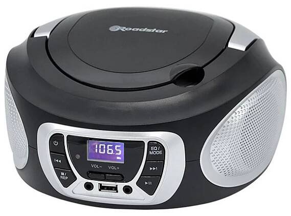 Radiopřijímač s CD Roadstar CDR-365 U černý/stříbrný