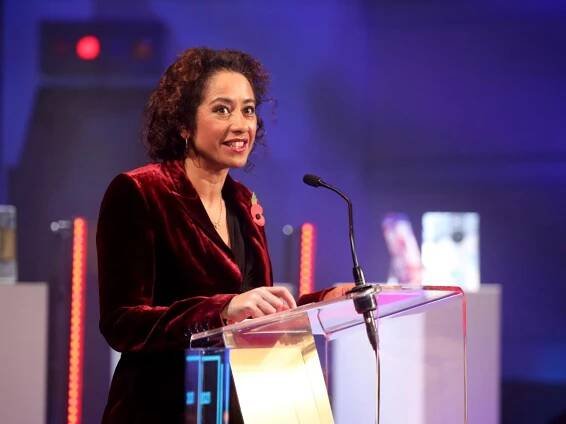 Samira Ahmed presents the Booker Prize ceremony 2021