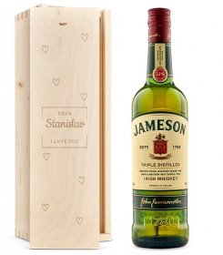Whisky Jameson– rytá krabice