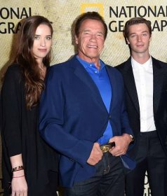 Christina Schwarzenegger, Arnold Schwarzenegger, Patrick Schwarzenegger, 