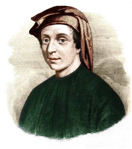 Portrét Leonarda Fibonacciho (1170-1245). (Leonard z Pisy). italský matematik. od Unknown artist