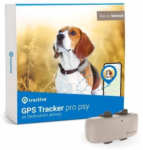 Tractive GPS DOG 4 tracker polohy a aktivity pro psy hnědý - GPS moduly - Hlavní obrázek