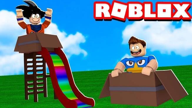 ESCORREGADOR GIGANTE DOS NOOBS NO ROBLOX!!