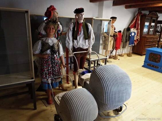 Cholina - Hanácké muzeum - exponáty v první místnosti