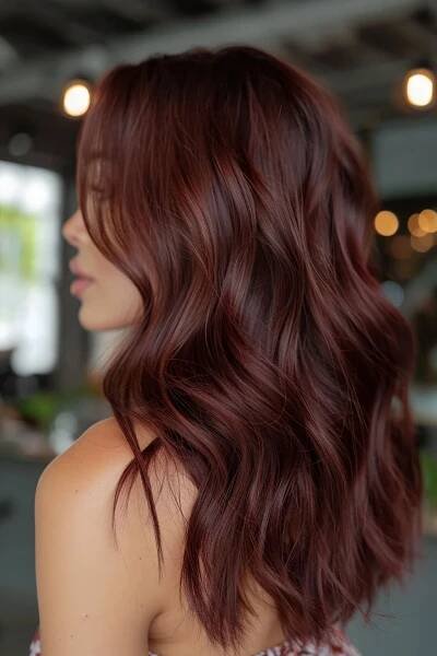 25 Chocolate Cherry Brown Hair Ideas for the Ultimate Luxurious Look | Cherry brown hair, Reddish brown hair color, Hair color auburn