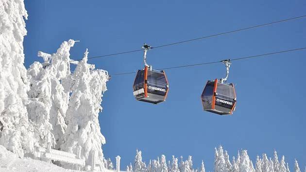 Skiareál Hochficht: Téměř dva metry sněhu a nejlepší sněhové podmínky na Šumavě
