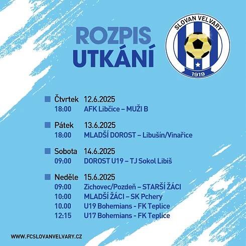 FC Slovan Velvary - Hraje se tento týden