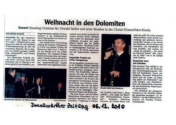 Presse - Oswald Sattler