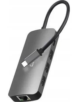 MT5044 8v1 HUB PRO rozbočovač USB-C