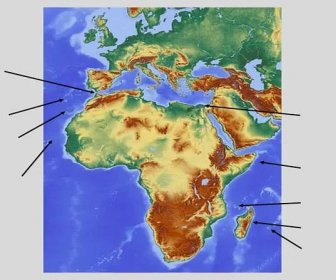 3. náhled výukového kurzu Afrika - poloha, rozloha, povrch, podnebí