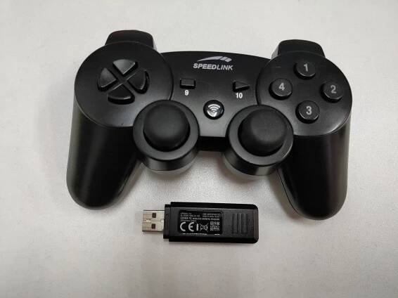 [PS3] Bezdrátový Ovladač Speedlink Strike FX - černý (estetická vada) | Konzoleahry.cz