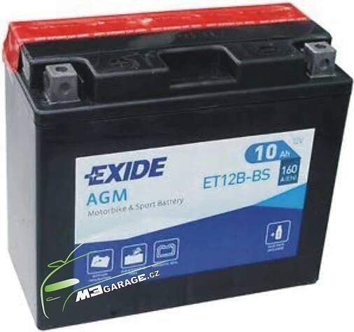 Exide YT12B-BS, ET12B-BS