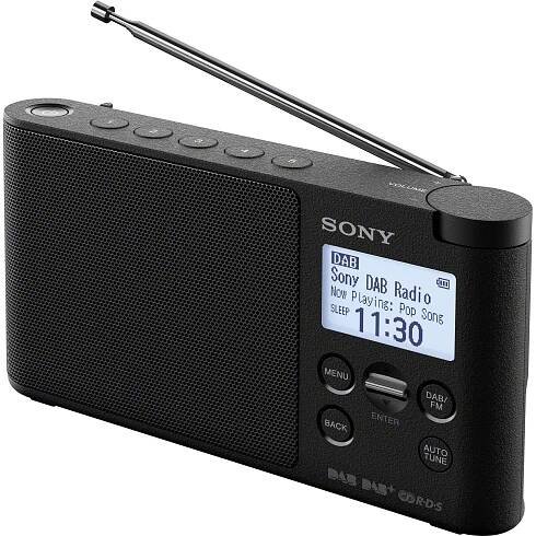 Sony XDR-S41D stolní rádio DAB+, DAB, FM černá : Půhy.cz