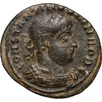 Římská říše - Follis Konstantin II. Thessaloniki