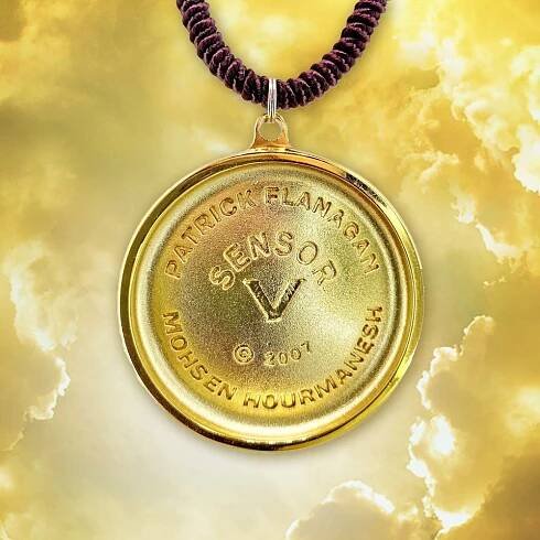 Authentic Dr. Patrick Flanagan's Sensor V Medallion