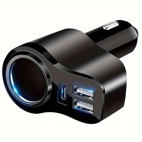 AUTOMOBILOVÁ 4 V 1 PD 3.0 168W ROZBOČOVAČ USB 12V