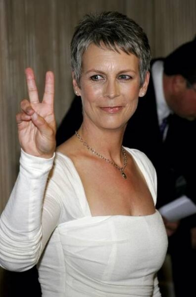 Herečka Jamie Lee Curtis — Stock obrázek