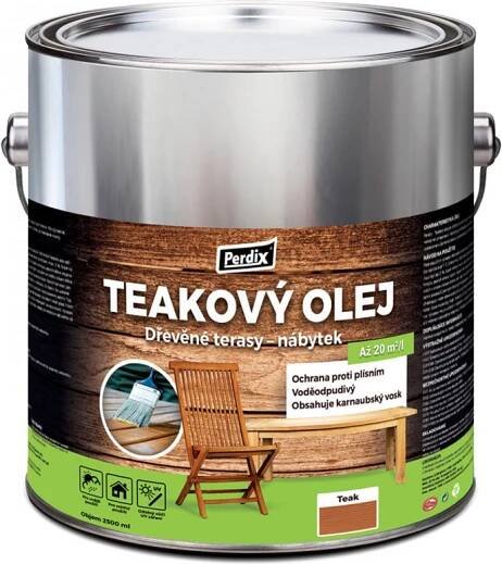 Perdix teakový olej 2,5 l Teak