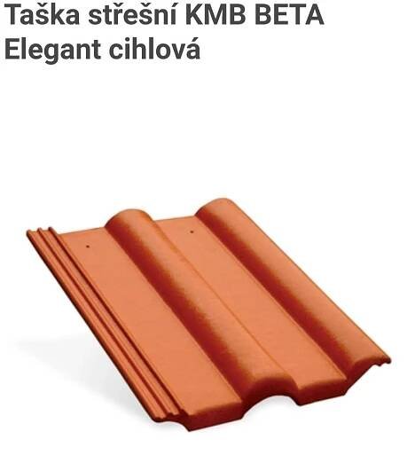KM Beta Elegant střešní tašky - cihlová