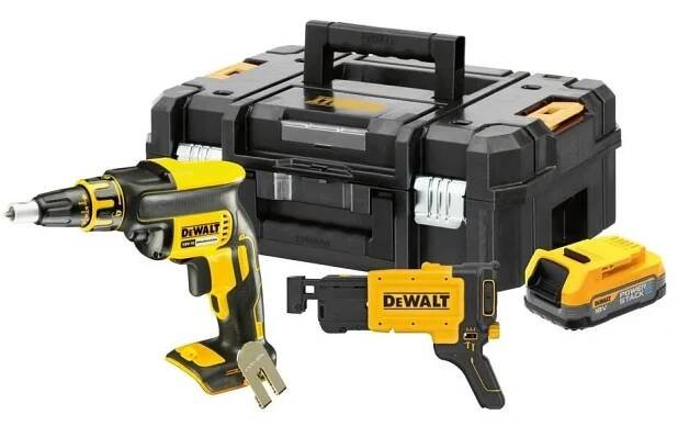 DeWALT DCF620 1x 1,7 Ah + kufr + podavač vrutů od 6 475 Kč