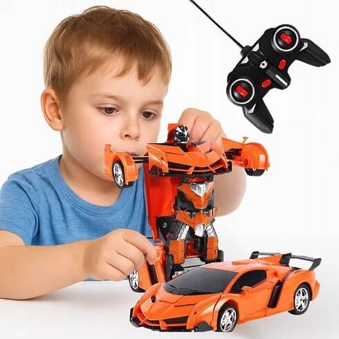 Auto Robot 2v1 Drift Auto ovládané RC Světlo Zvuk Dálkové ovládání EAN (GTIN) 5904665997932