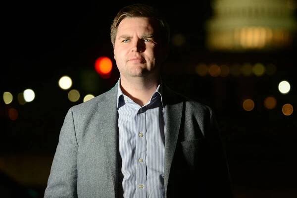 WASHINGTON, DC - JANUARY 27: J.D. Vance, author of the book 