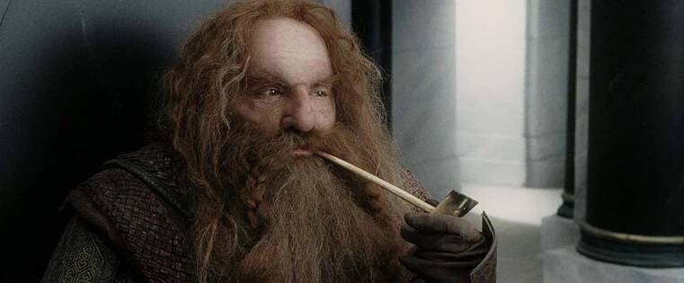 Gimli slaví 80 let. Rhys-Davies hodil svou nejslavnější tvář s nadšením do ohně