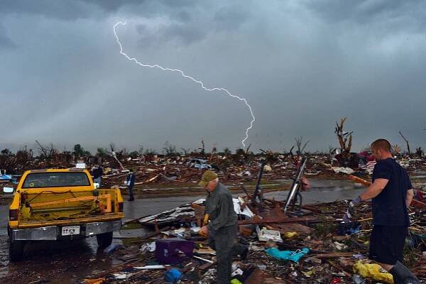 How a thunderstorm can produce a tornado