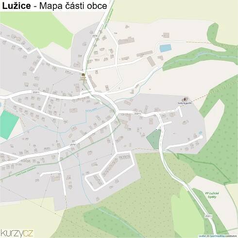 Lužice - mapy | Kurzy.cz