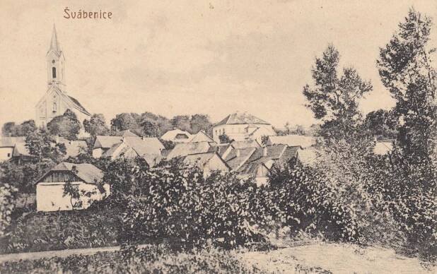 ŠVÁBENICE (okres Vyškov) - Pohlednice místopis