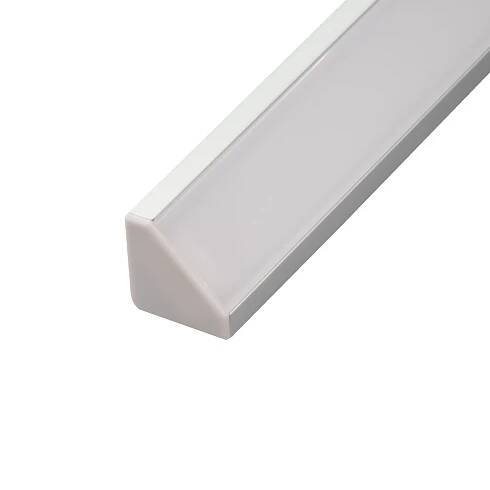 LED profil R6 stříbrný rohový 16*16 | T-LED
