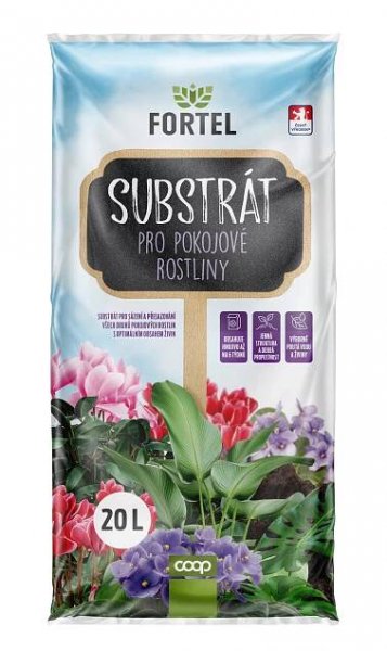 Substrát pro pokojové rostliny 20 l – COOP Club 