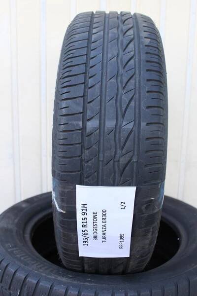 Letní pneu Bridgestone Turanza ER300 195/65 R15 91H 6mm 2ks - Pneumatiky