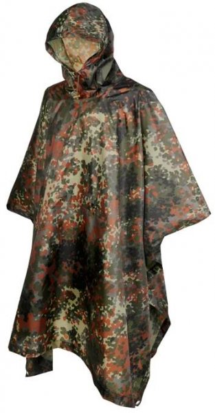 Pláštěnka pončo BRANDIT RIPSTOP BD3169 FLECKTARN velikost: unisize