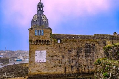 Concarneau's walled city tower