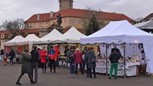 Náměstí v centru Poděbrad ožije vánoční atmosférou