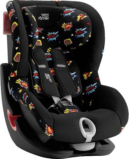 Britax Römer King II Black - Comic Fun, 2019