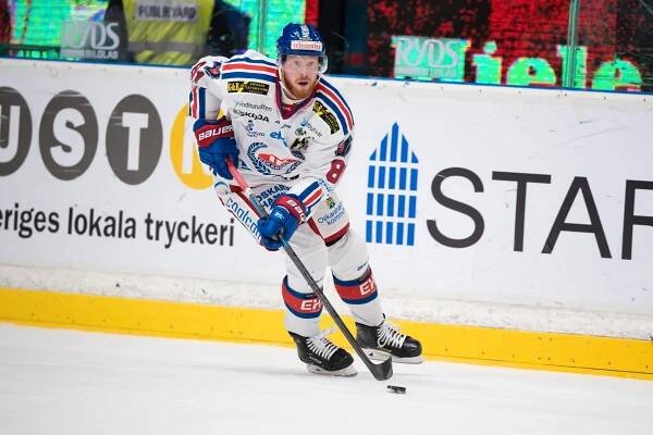I Oskarshamn-tröjan säsongen därpå.