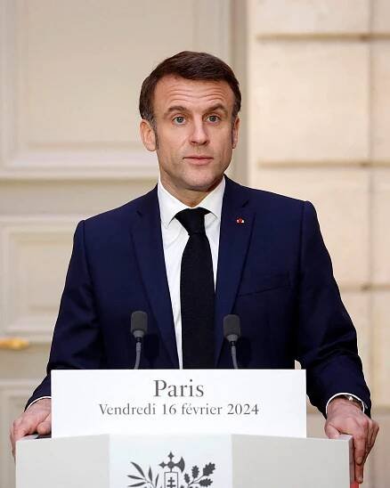 France's Macron opens door to recognising Palestinian state