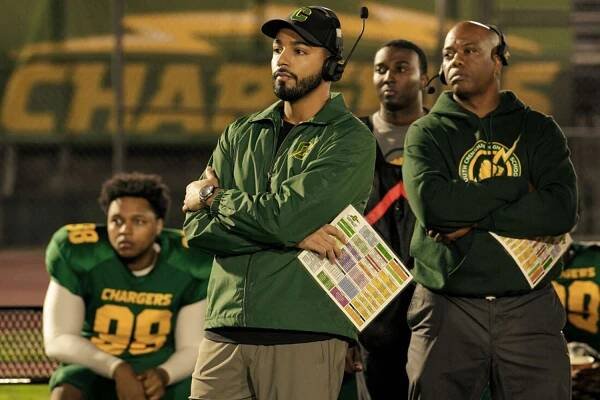 Michael Evans Behling as Jordan Baker in 'All American'.