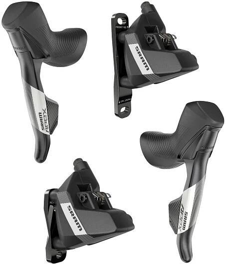 Produktbild von SRAM Apex Hydraulische Scheibenbremse - AXS | eTap | 1x12-fach | D1 - Set (vorn + hinten)