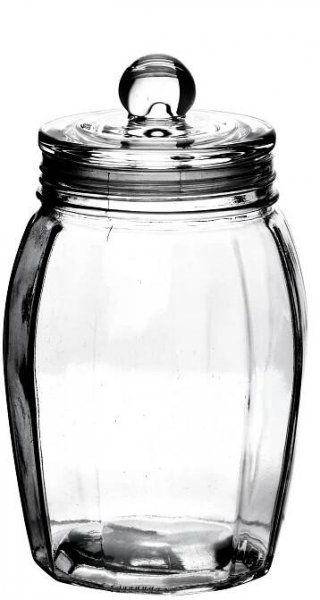 Skleněná dóza ELISE 1,2 l