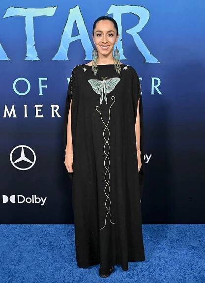 Oona Chaplin at an event for Avatar: The Way of Water (2022)