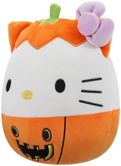 Plyšový mazlíček Squishmallows Hello Kitty - Hello Kitty v dýni | Bambule Království hraček