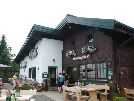 restaurace na u Brentenjoch nad Kufsteinem