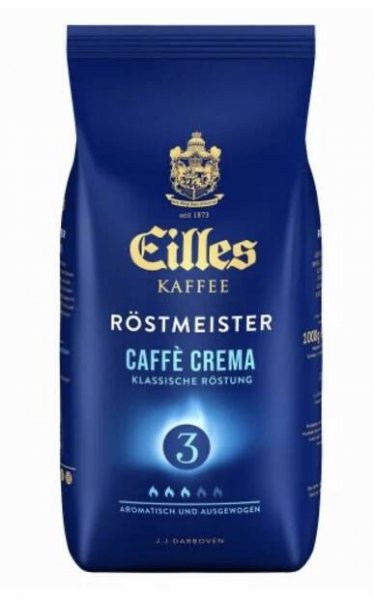EILLES KAFFEE Röstmeister Café Crema - zrno 1000g