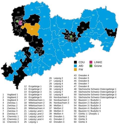 Soubor:Sachsen Landtagswahlkarte 2024.svg