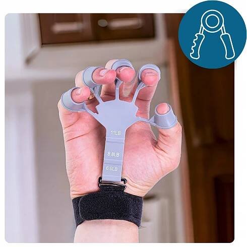 FINGER GRIPPER PROFESIONÁLNÍ CVIČEBNÍ POMŮCKA rehabilitace prstů ruky Značka ZLARO