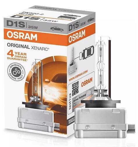 Xenonová výbojka D1S OSRAM ORIGINAL 4500°K